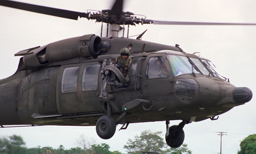 Aircraft and rifles arrive to reinforce the war against the FARC